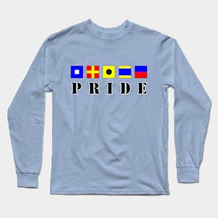 Bold and Colourful Flag Design of Pride Long Sleeve T-Shirt